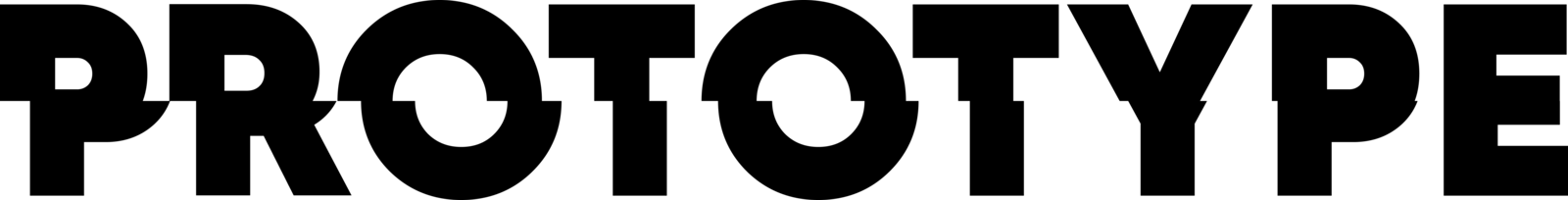 PROTOTYPE Capital wordmark
